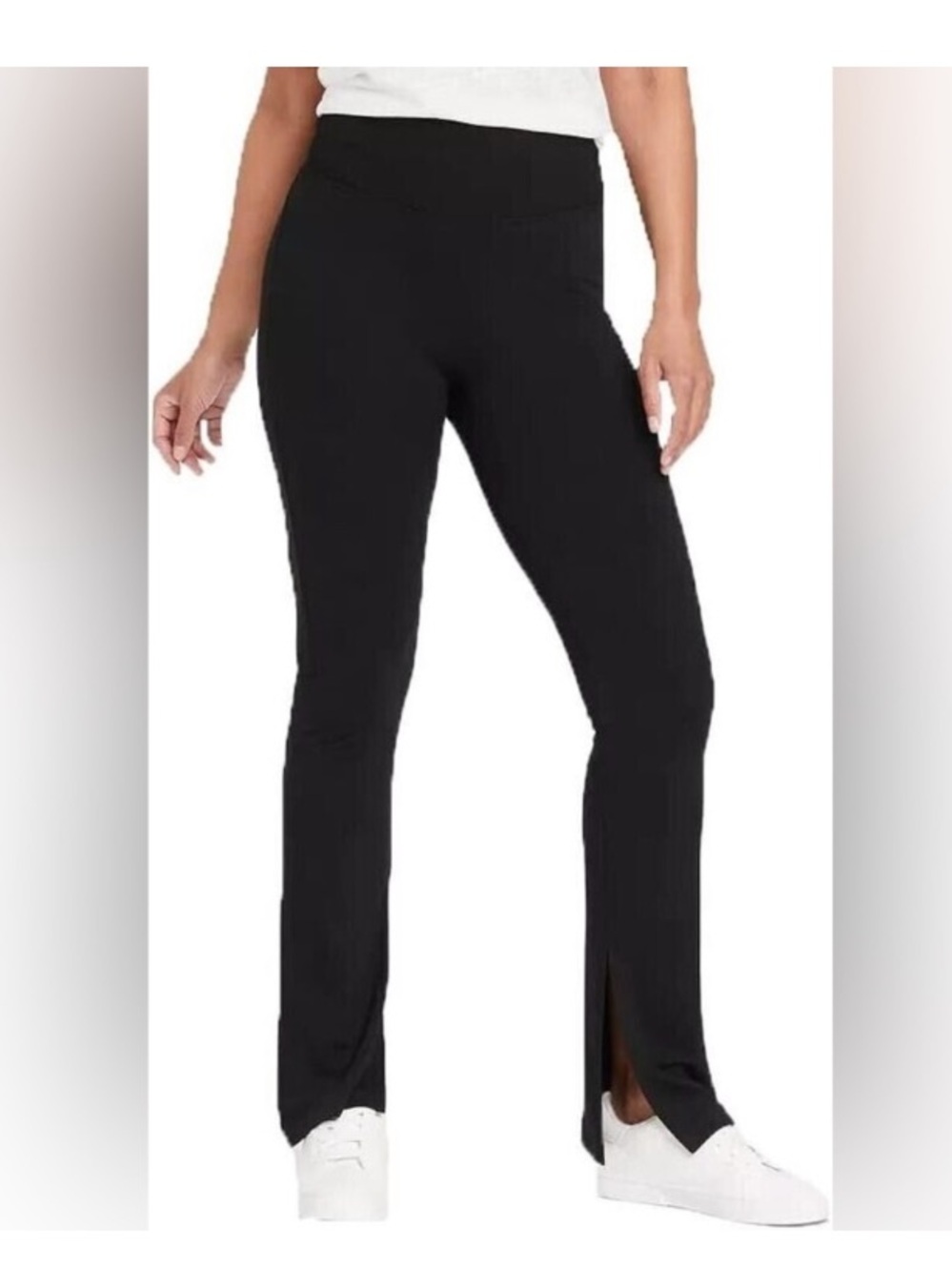 Women’s black a new day split flare stretch pants size XXL